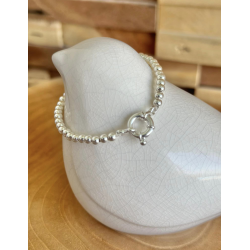 Bracelet en argent 925,...