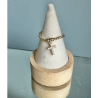 BAGUE PERLES PO CROIX STRASS