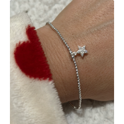 Bracelet en argent 925,...