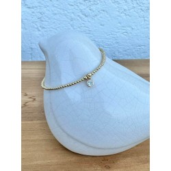 BRACELET FIN OR SOLITAIRE